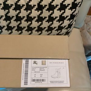 Burberry: Women's Riddlestone Wrap Rain Booties